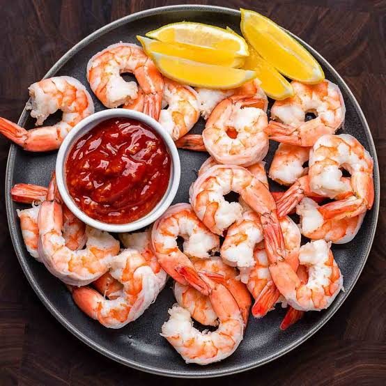 Boiled Shrimp Cocktail