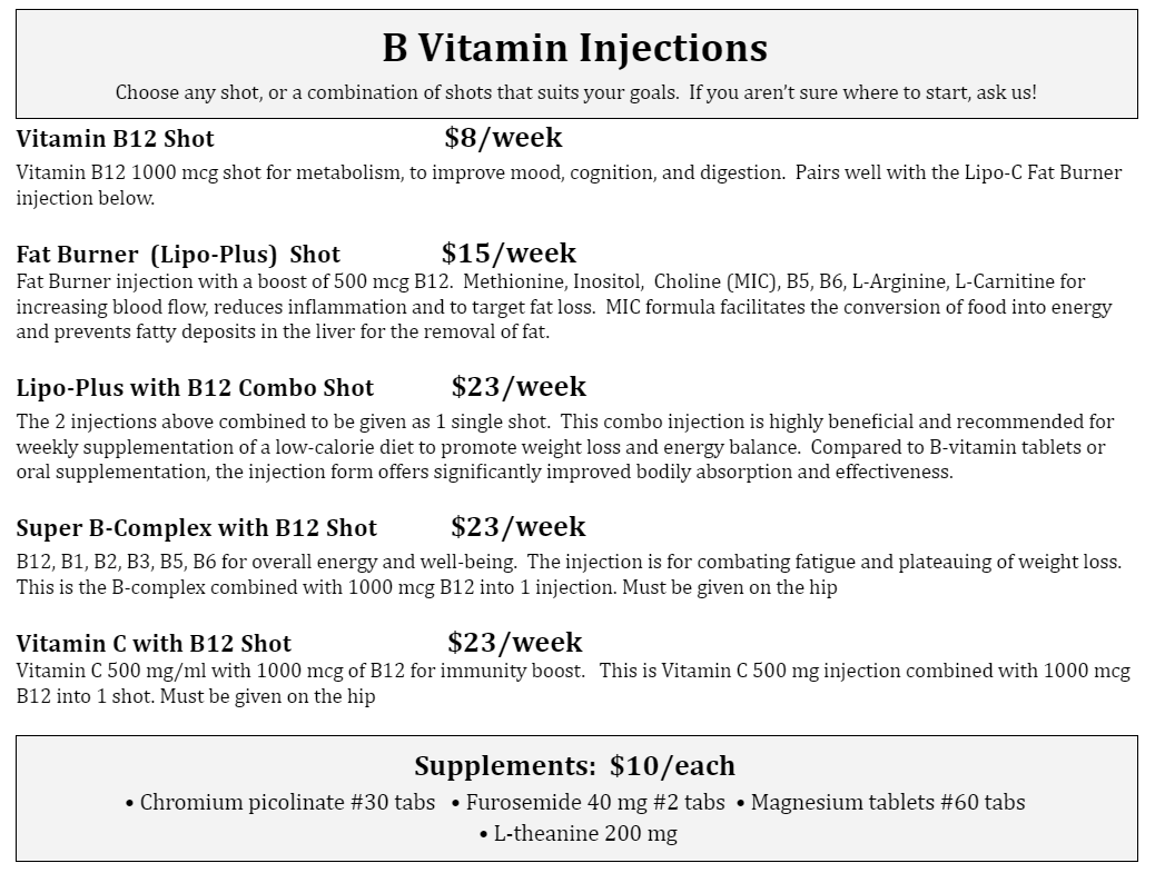 B Vitamins Injections Elevation Medical Weight Loss,Citric Acid Cycle Steps